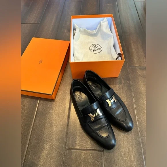 HERMES Paris Loafer 38 - Picture 14 of 14